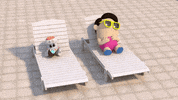 cocktails relaxing GIF by Go Jetters