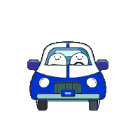 Unb Waze Carpool Sticker by Vai de Carona