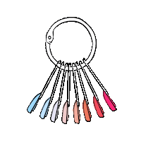 nails manicure Sticker by Color Camp