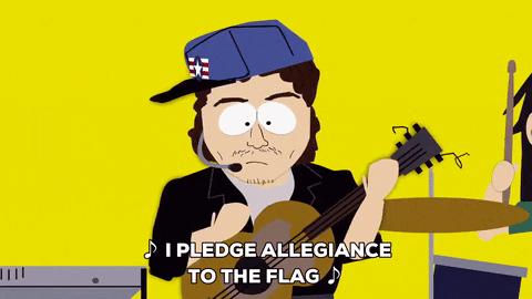 national anthem singing GIF by South Park 