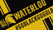 University Of Waterloo Wink GIF by Waterloo Warriors
