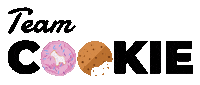 fatandweird cookie cookies team cookie fat and weird Sticker