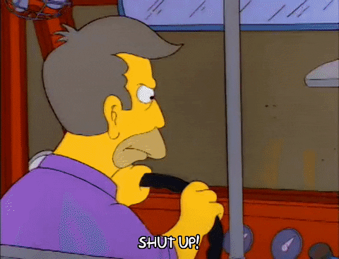 Season 3 Shut Up GIF by The Simpsons