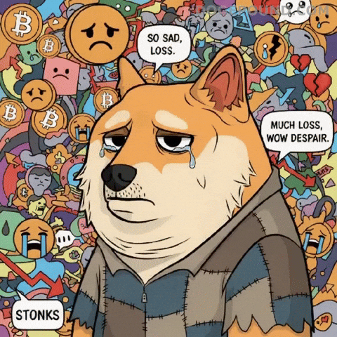 Sad Oh No GIF by Doge Pound