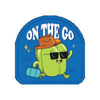 saladdaysco travel busy salad commute Sticker