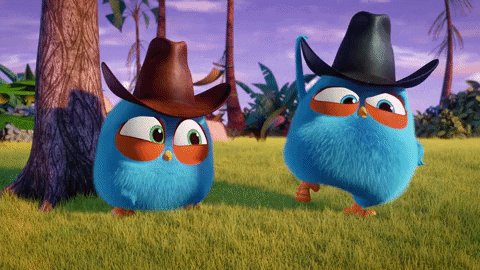 cowboys blues GIF by Angry Birds