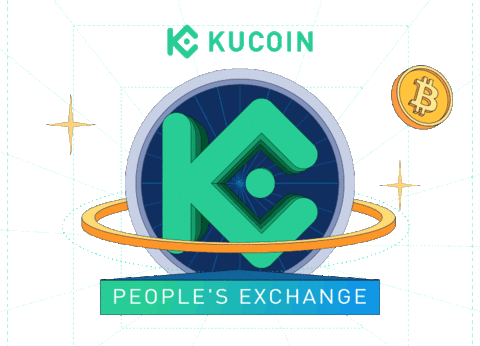 KuCoin giphyupload crypto cryptocurrency exchange Sticker