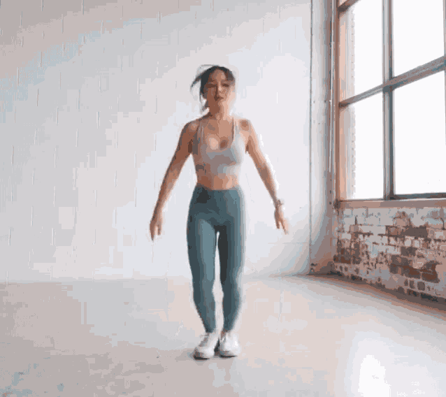 Exercise Squats GIF by Chloe Ting