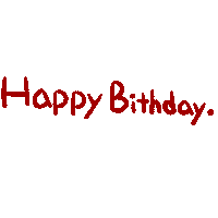 生日快樂 Sticker