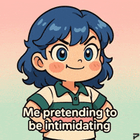 Smirk Bluffing GIF by Persona