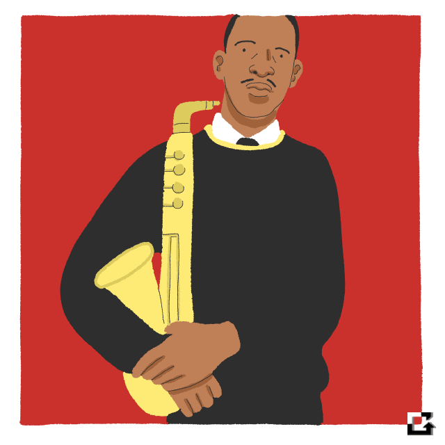 Ornette Coleman Musician GIF by gifnews