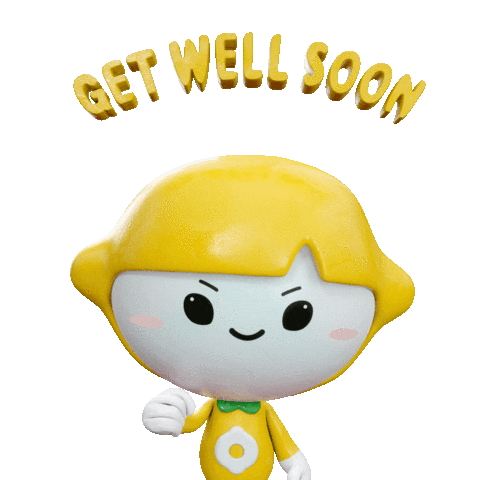 3D Lemon Sticker