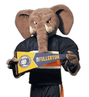 california state university fullerton happy dance Sticker by Cal State Fullerton