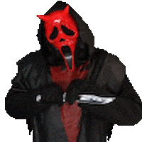 gamingcosplayer ghostface freddysready gamingcosplayer devilface Sticker