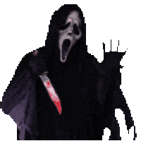 gamingcosplayer scream stab ghostface freddysready Sticker