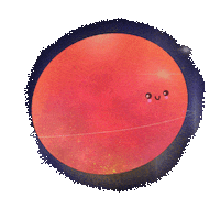 Paolazoart happy space flying happiness Sticker