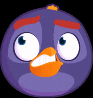 Scared Scream GIF by Angry Birds