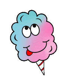 Cotton Candy Sticker by Parade