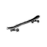Longboard Sticker