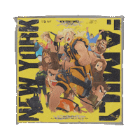 puppetmusic music album puppet new york family Sticker