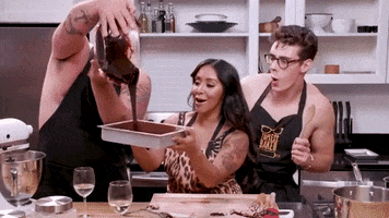 excited jersey shore GIF