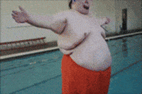 fat guy GIF