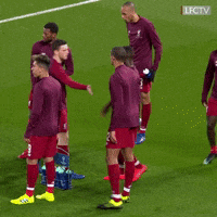 high five champions league GIF by Liverpool FC