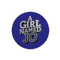 a girl named jo agnj Sticker by Brat