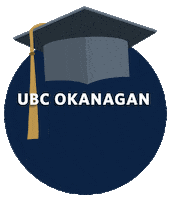 Graduation Grad Sticker by UBC's Okanagan campus