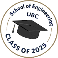 Graduation Engineering Sticker by UBC's Okanagan campus