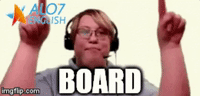 board total physical response GIF by ALO7.com