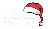 santa hat christmas Sticker by Nemesis Models