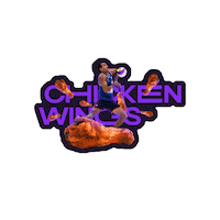 Chicken Wings Flame Sticker by Volleyball World