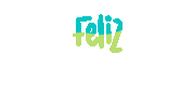 Feliz Letter Sticker