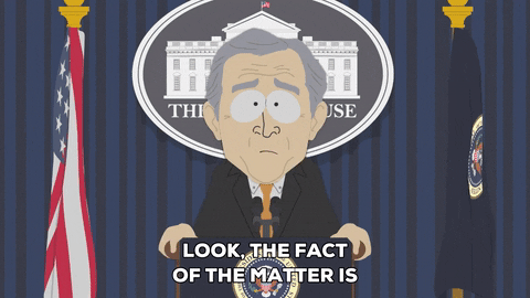 white house interview GIF by South Park 