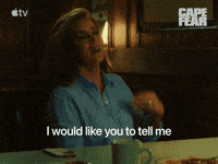 Tell Me Table GIF by Apple TV