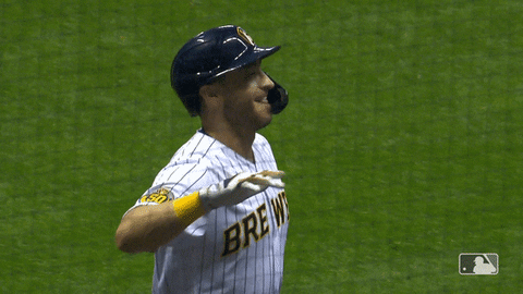 High Five GIF by Milwaukee Brewers