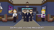 president GIF by South Park 