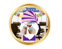 Congratulations Gnome Sticker