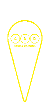 Cdd Sticker by Circolo del Design