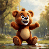 grizlor dance joy rain bliss GIF