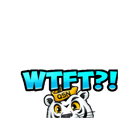 QSNgg gaming tiger qsn qsn gaming Sticker