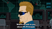 sunglasses looking GIF by South Park 