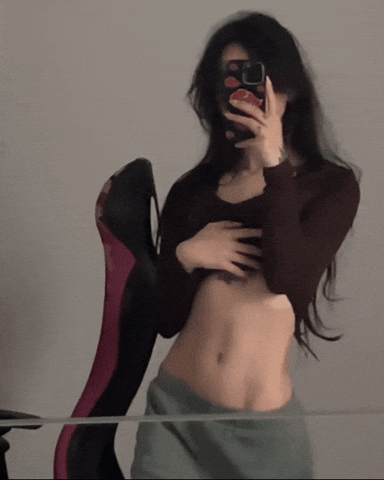 Cute Girl Twitch GIF