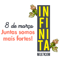 Infinita_Multicom flores agencia comunicacao mulheres Sticker