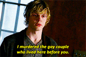 evan peters ahs murder house GIF