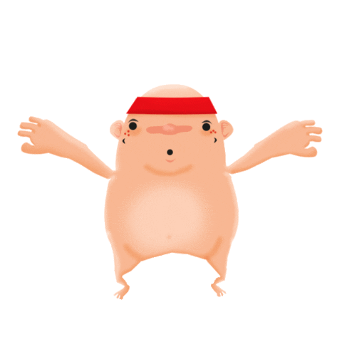 Gym Exercise Sticker