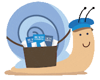 Post Delivery Sticker by Beachcombing Magazine