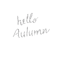 Autumn October Sticker
