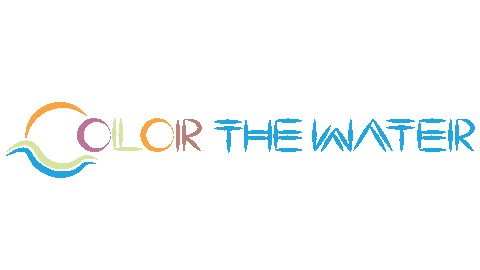Logo Sticker by Color the Water